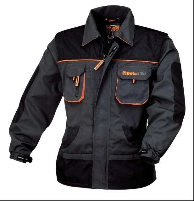 Black & Orange Work Jacket