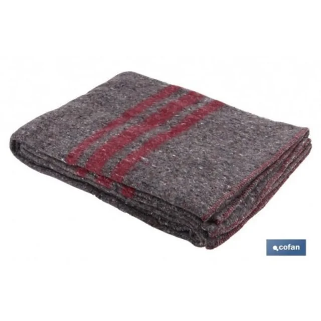 Premium Heavyweight Striped Woolen Blanke